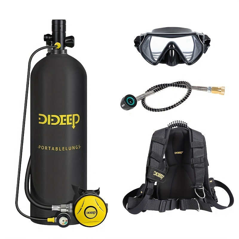 Snorkel Set - DIDEEP 4L 미니 스쿠버 다이빙 탱크