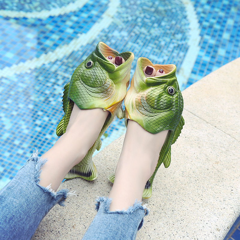 디자이너 피프토우 피쉬 슬리퍼 미끄럼 방지 실내 욕실화 - Flippers Swimming 리뷰 및 가격